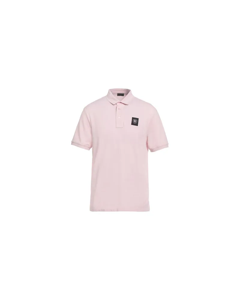 Blauer TOPS - Poloshirtsauf YOOX.COM Hellrosa