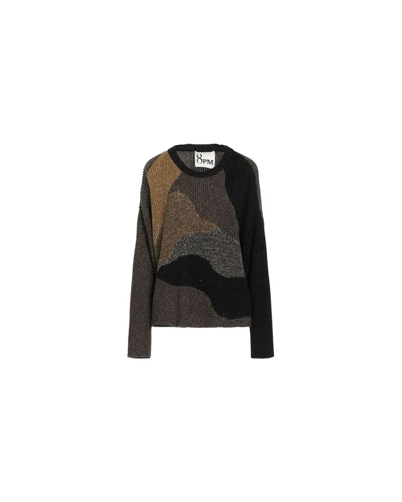 8PM STRICKWAREN - Pulloverauf YOOX.COM Schwarz