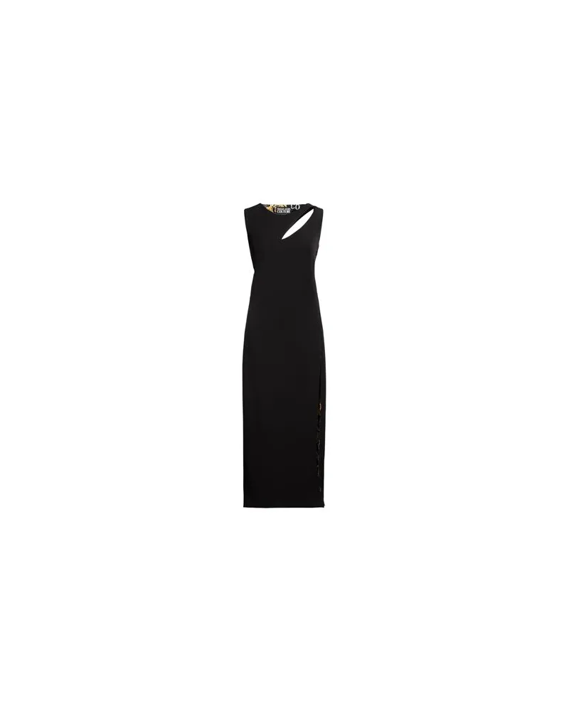 Versace Jeans KLEIDER - Maxi-Kleiderauf YOOX.COM Schwarz