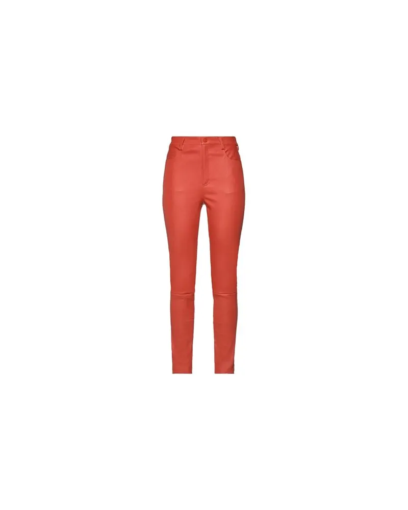 DROMe HOSEN & RÖCKE - Hosenauf YOOX.COM Rostrot