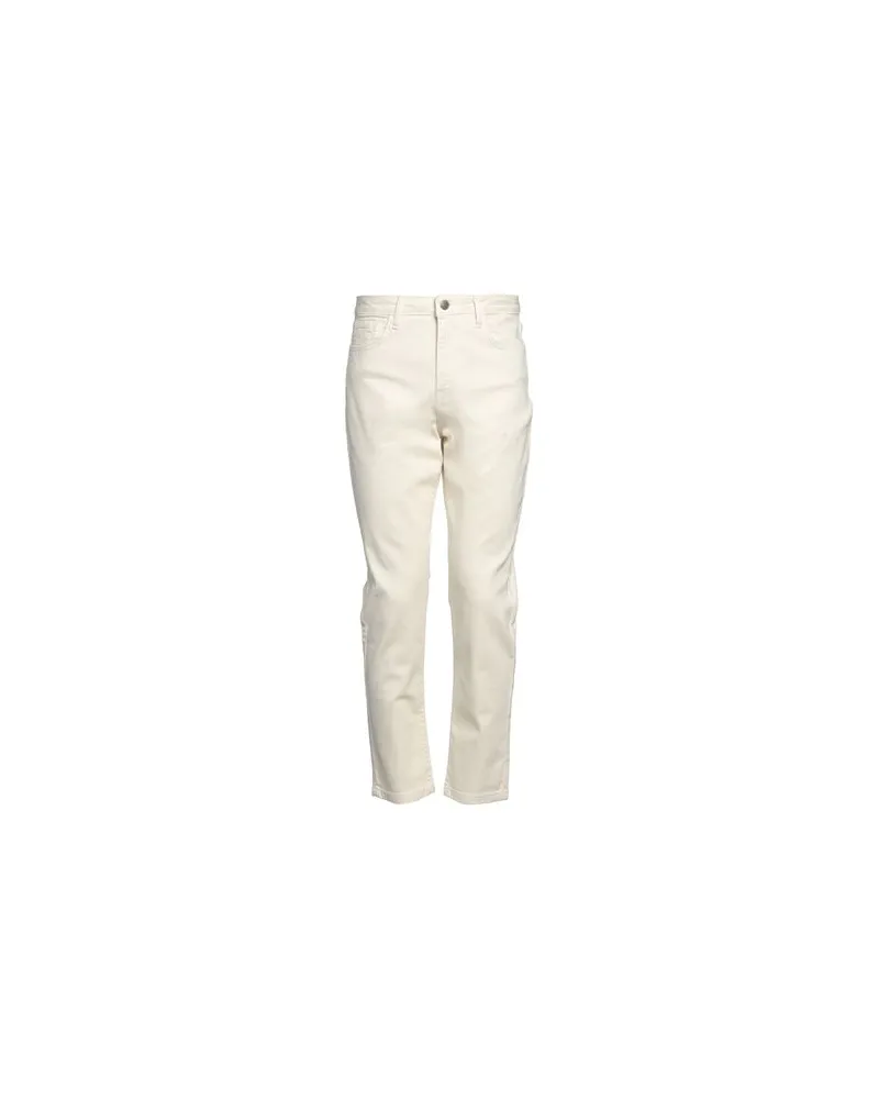 Fred Mello HOSEN & RÖCKE - Jeanshosenauf YOOX.COM Cremeweiß