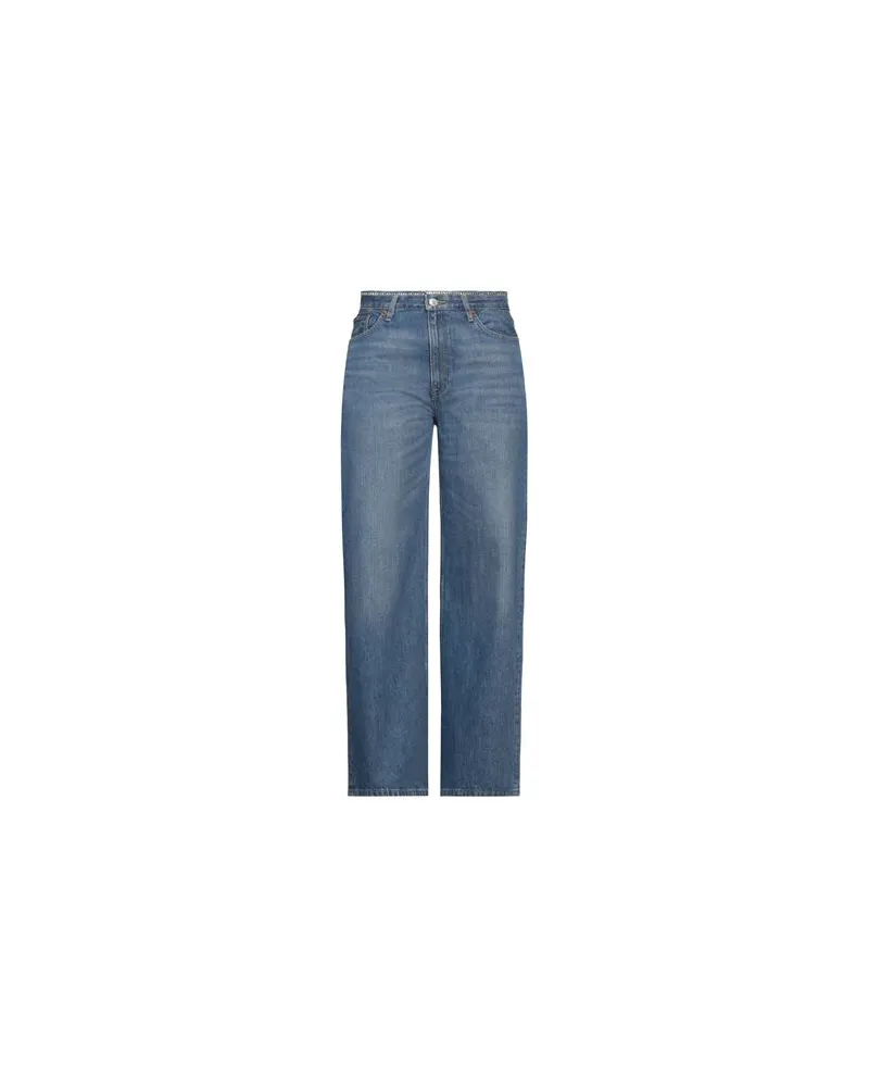 RE/DONE HOSEN & RÖCKE - Jeanshosenauf YOOX.COM Blau