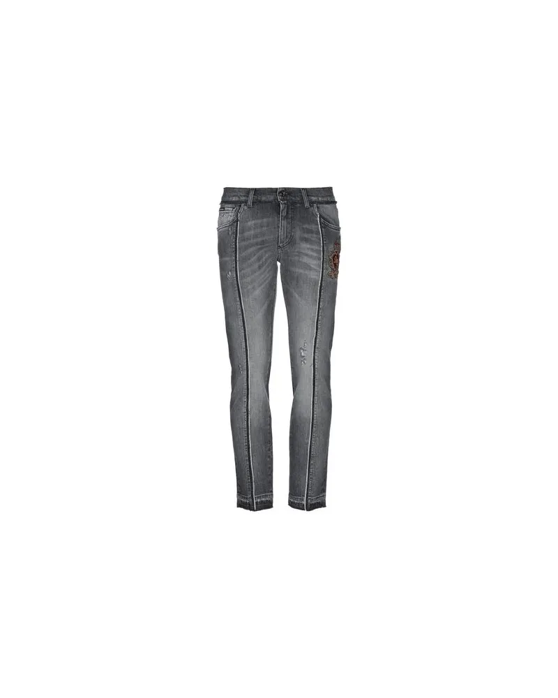 Dolce & Gabbana HOSEN & RÖCKE - Jeanshosenauf YOOX.COM Grau