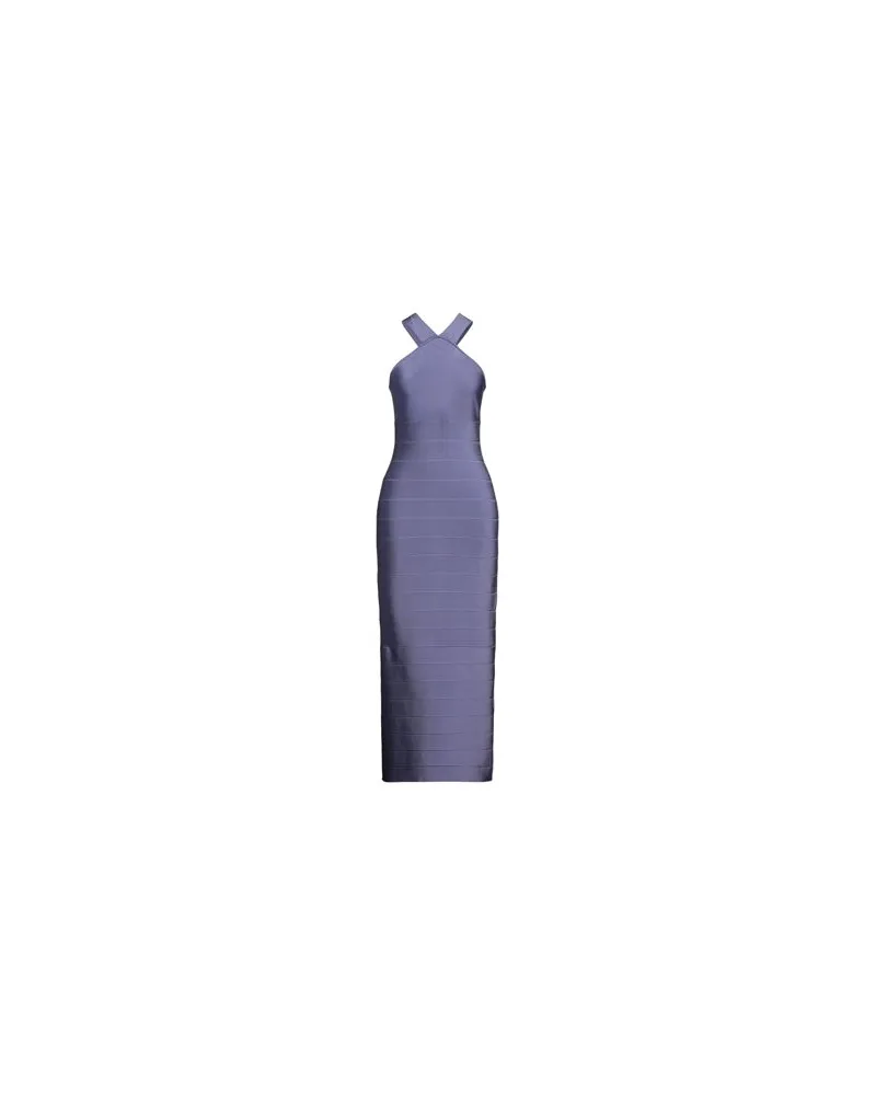 Hervé Léger KLEIDER - Midi-Kleiderauf YOOX.COM Lila