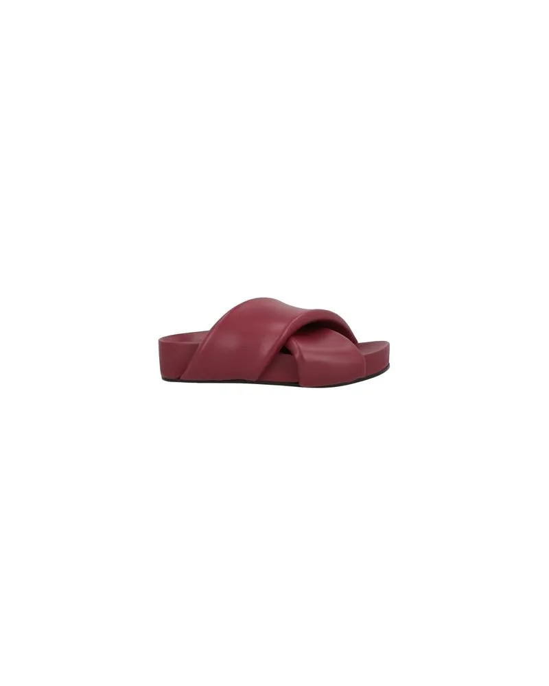 Jil Sander SCHUHE - Sandalenauf YOOX.COM Purpur