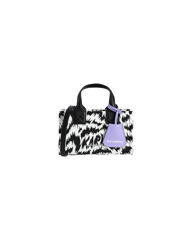 Karl Lagerfeld K/SKUARE SM TOTE ZEBRA  - TASCHEN - Handtaschenauf YOOX.COM Weiß