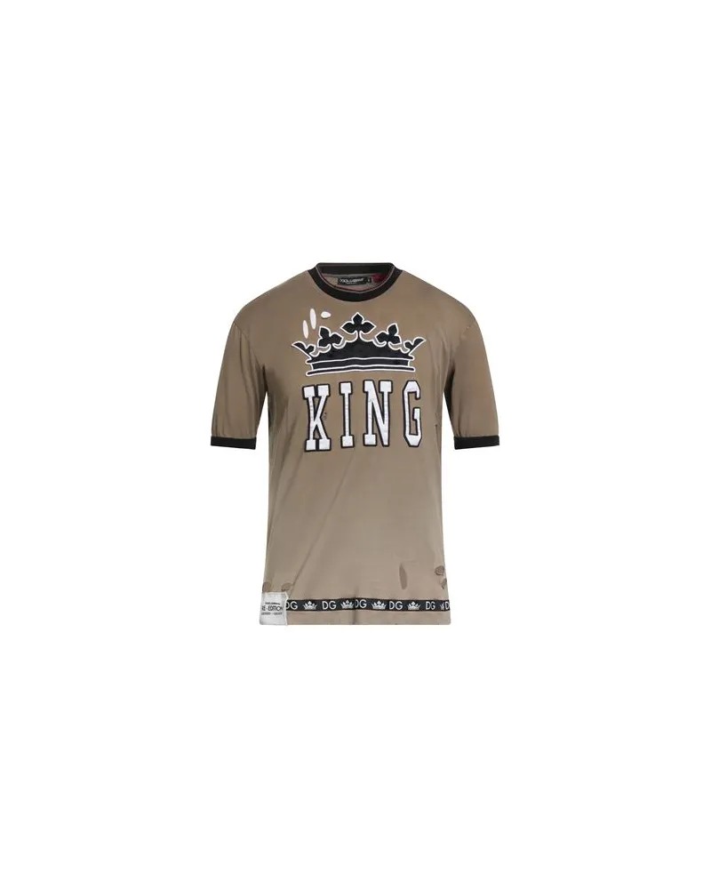 Dolce & Gabbana TOPS - T-shirtsauf YOOX.COM Khaki