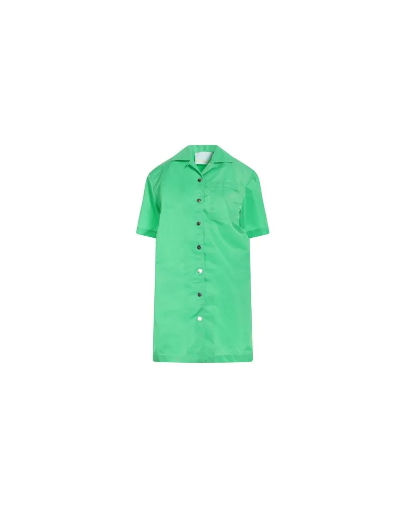 ROTATE Birger Christensen KLEIDER - Mini-Kleiderauf YOOX.COM Säuregrün