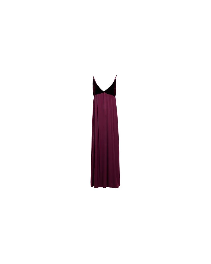 VICOLO KLEIDER - Maxi-Kleiderauf YOOX.COM Pflaume