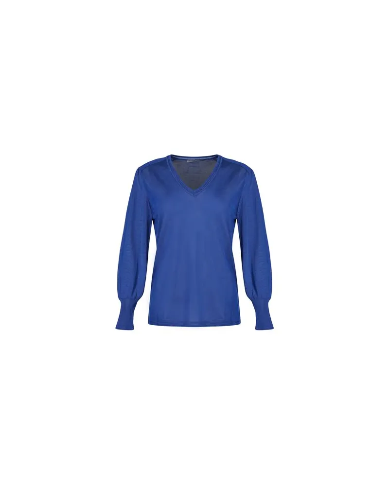 Alberta Ferretti STRICKWAREN - Pulloverauf YOOX.COM Blau