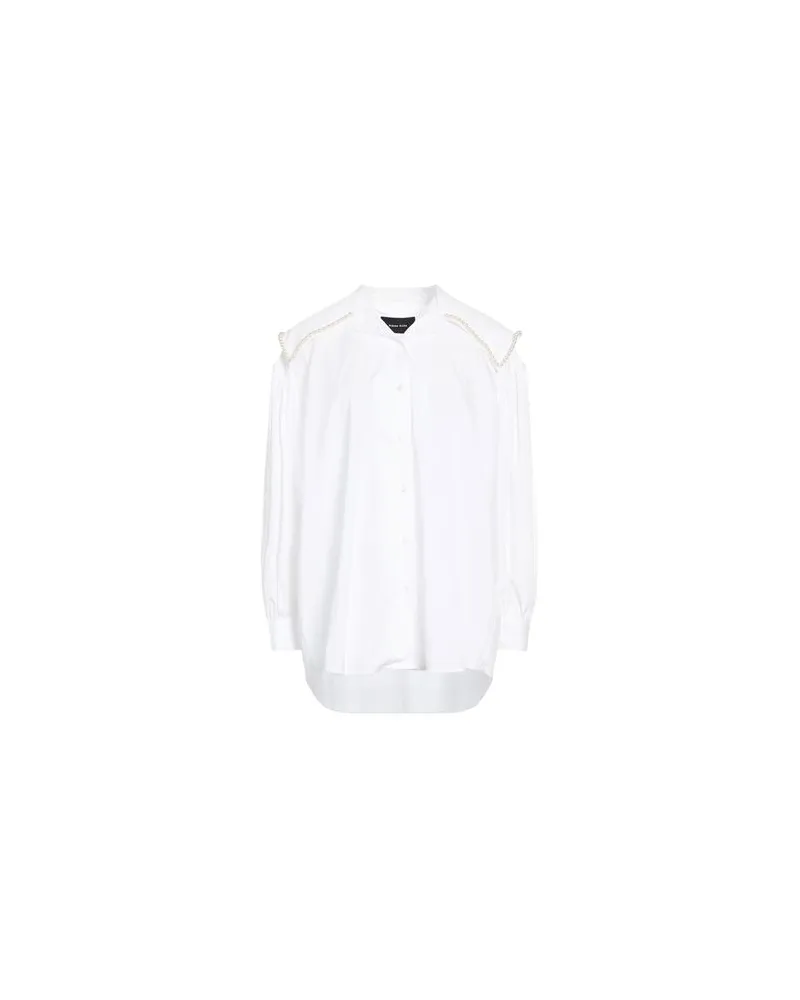 Simone Rocha TOPS - Hemdenauf YOOX.COM Weiß