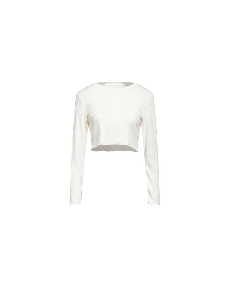 BERNA STRICKWAREN - Pulloverauf YOOX.COM Cremeweiß