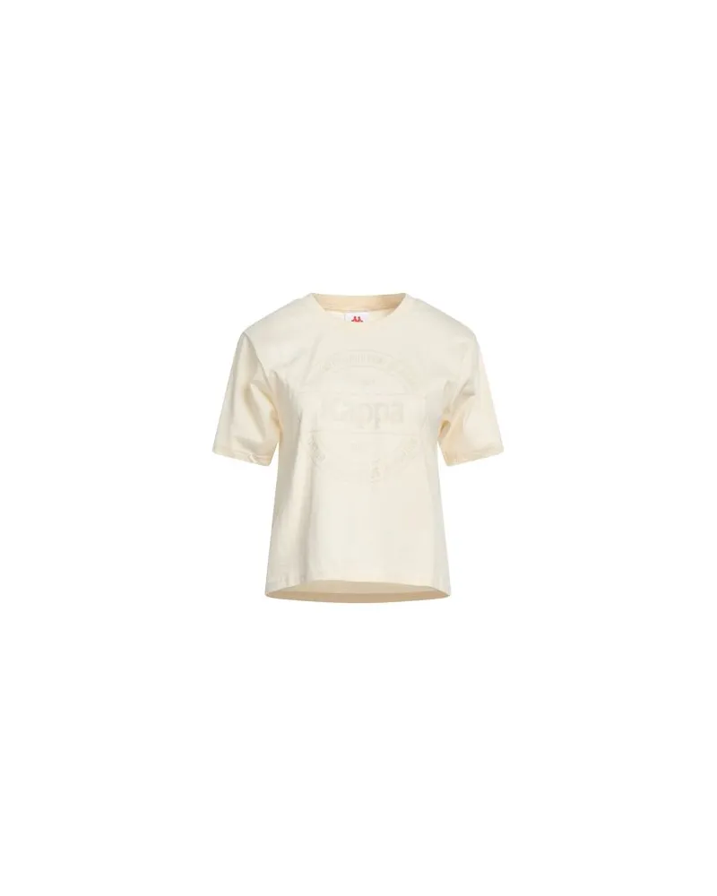 Kappa TOPS - T-shirtsauf YOOX.COM Cremeweiß