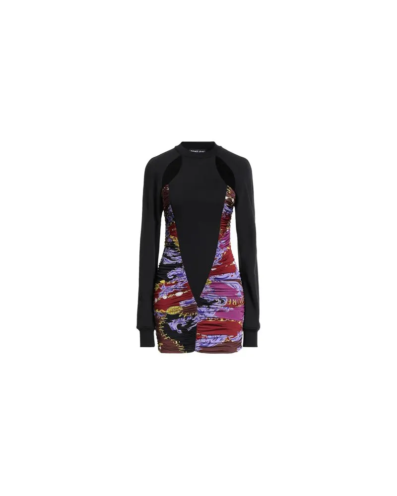 Versace Jeans KLEIDER - Mini-Kleiderauf YOOX.COM Schwarz