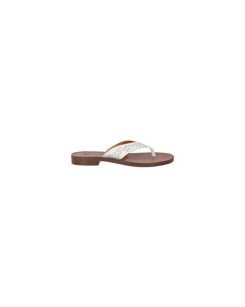 Chloé SCHUHE - Zehentrennerauf YOOX.COM Weiß