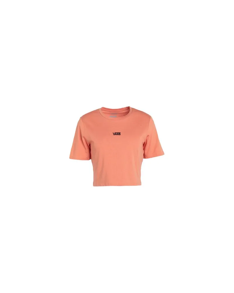 Vans WM FLYING V CROP CREW SPORT  - TOPS - T-shirtsauf YOOX.COM Lachs