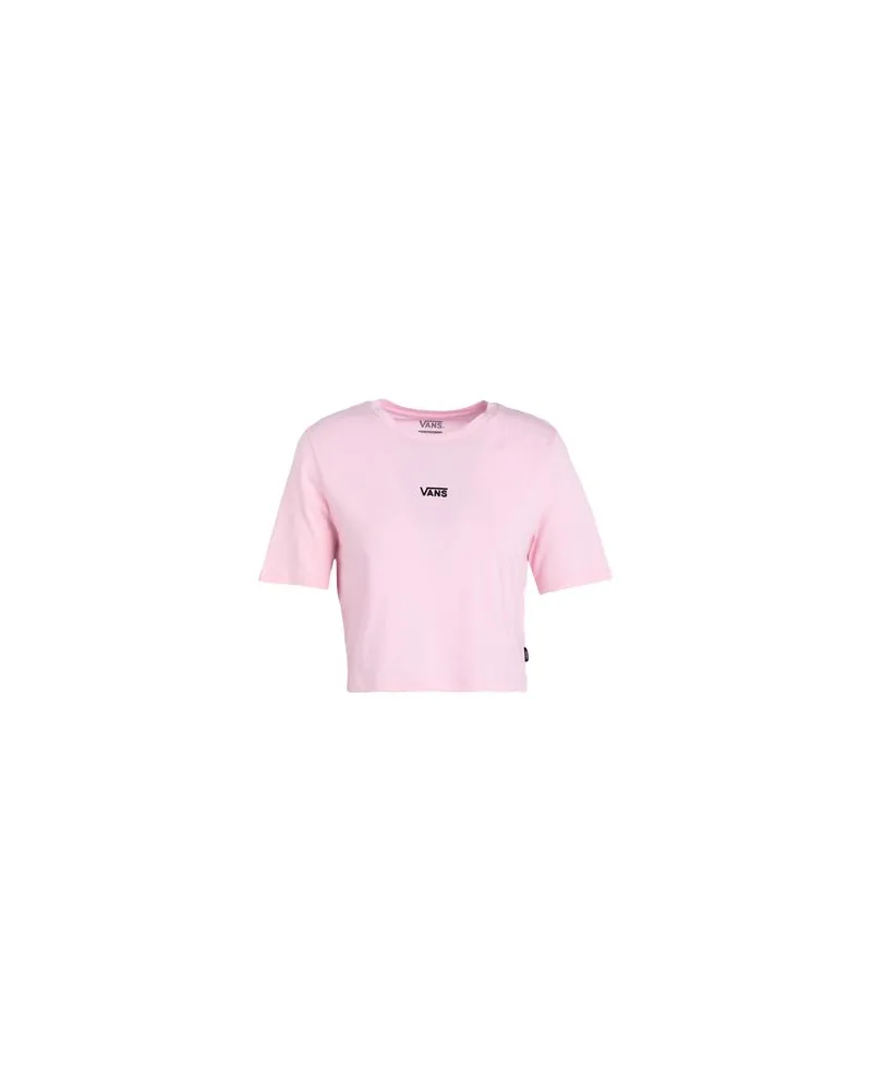 Vans WM FLYING V CROP CREW SPORT  - TOPS - T-shirtsauf YOOX.COM Rosa