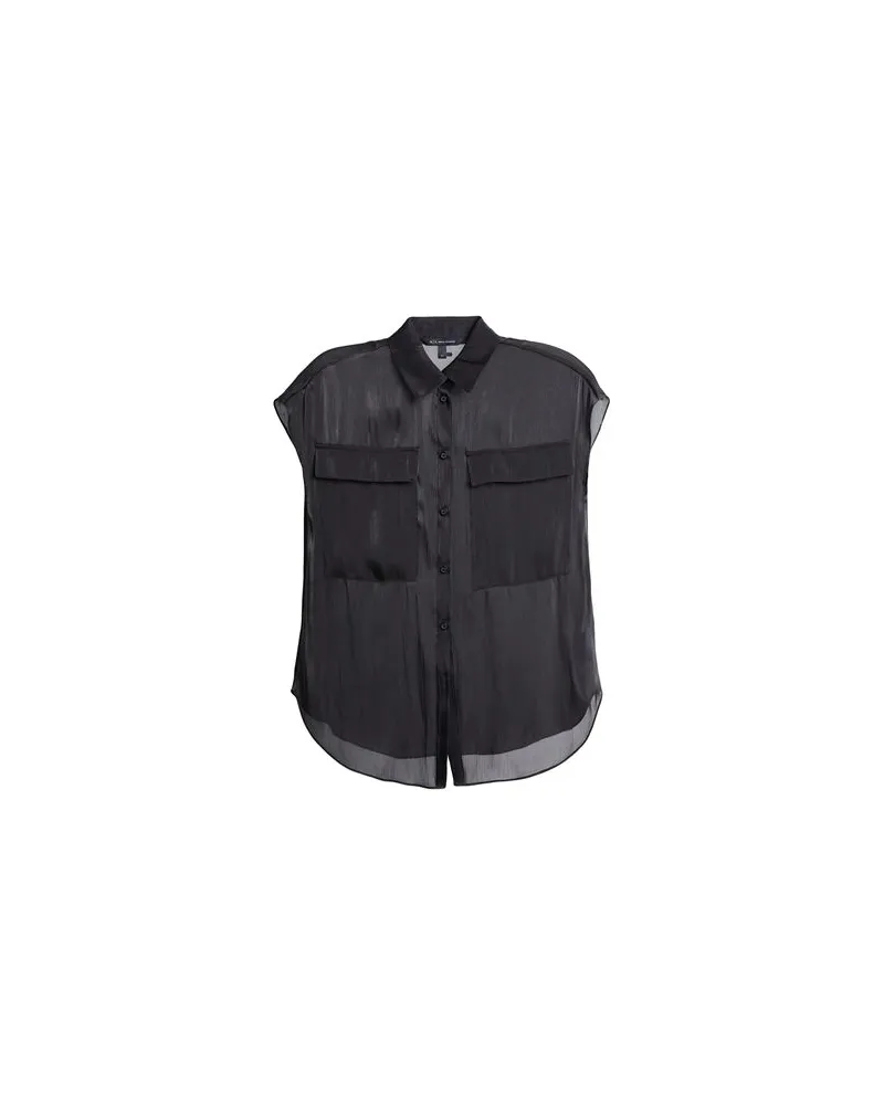 Armani Exchange TOPS - Hemdenauf YOOX.COM Schwarz