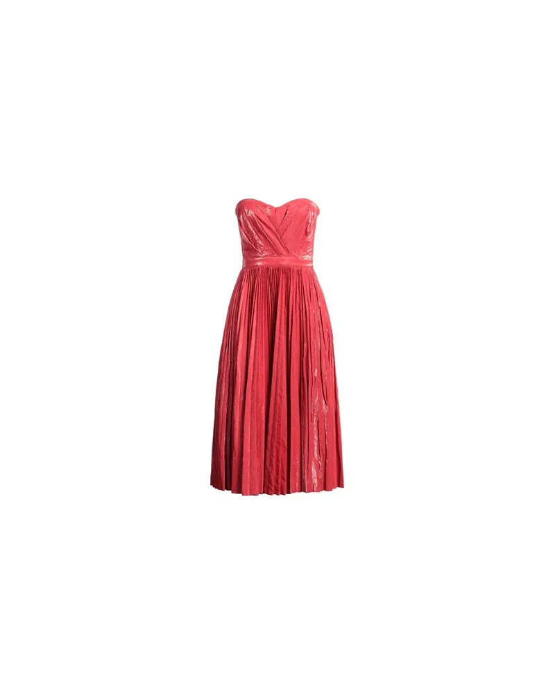 Elisabetta Franchi KLEIDER - Midi-Kleiderauf YOOX.COM Rot