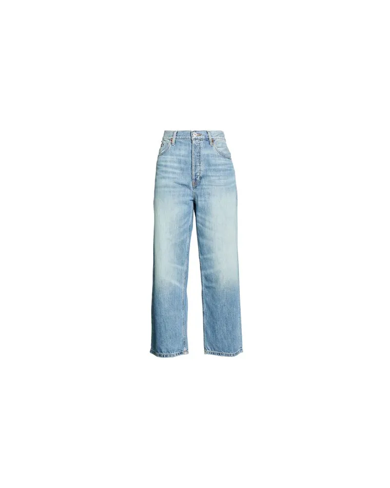 RE/DONE HOSEN & RÖCKE - Jeanshosenauf YOOX.COM Blau