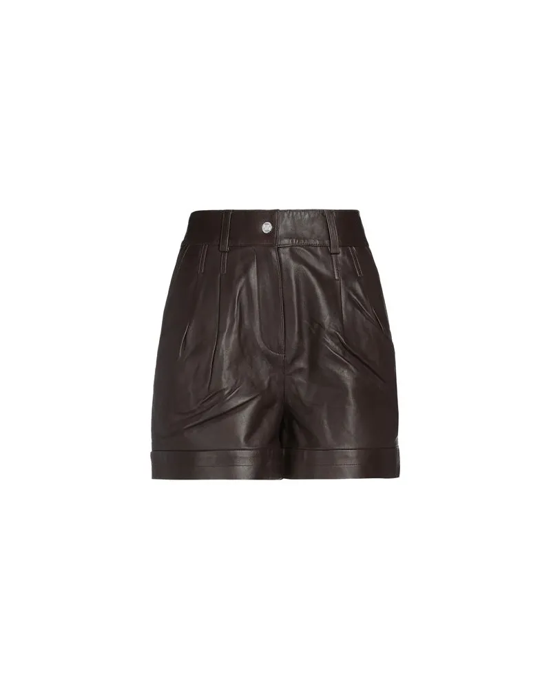 Maje HOSEN & RÖCKE - Shorts & Bermudashortsauf YOOX.COM Dunkelbraun