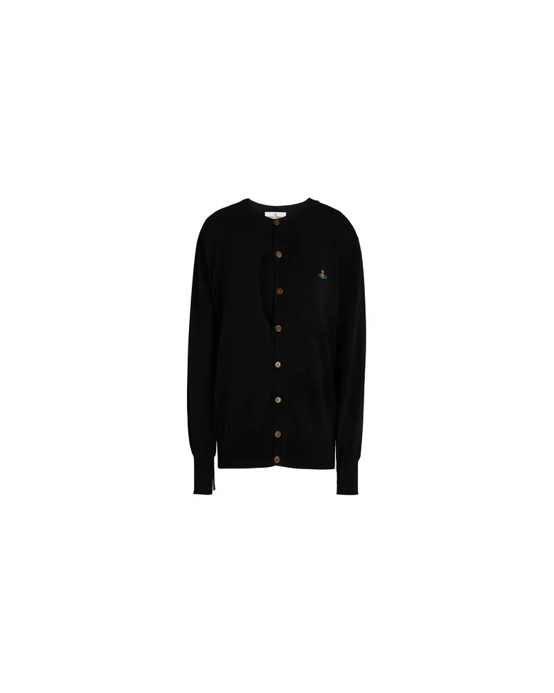 Vivienne Westwood STRICKWAREN - Strickjackenauf YOOX.COM Schwarz