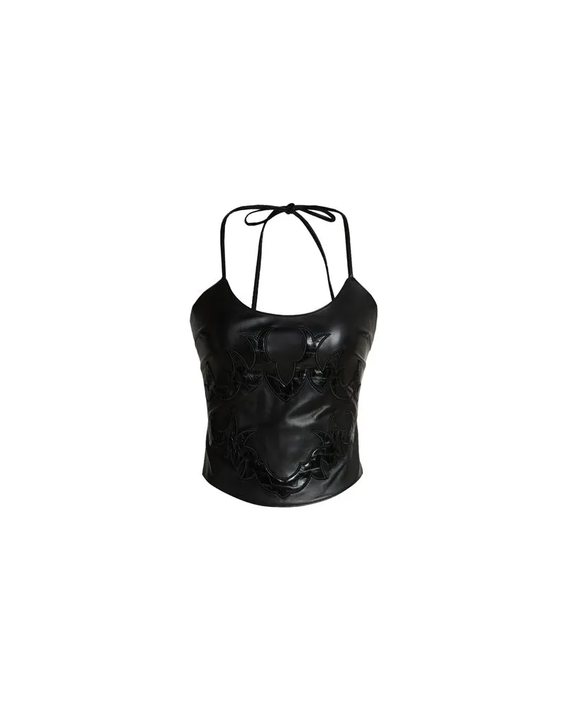 Patrizia Pepe TOPS - Topsauf YOOX.COM Schwarz