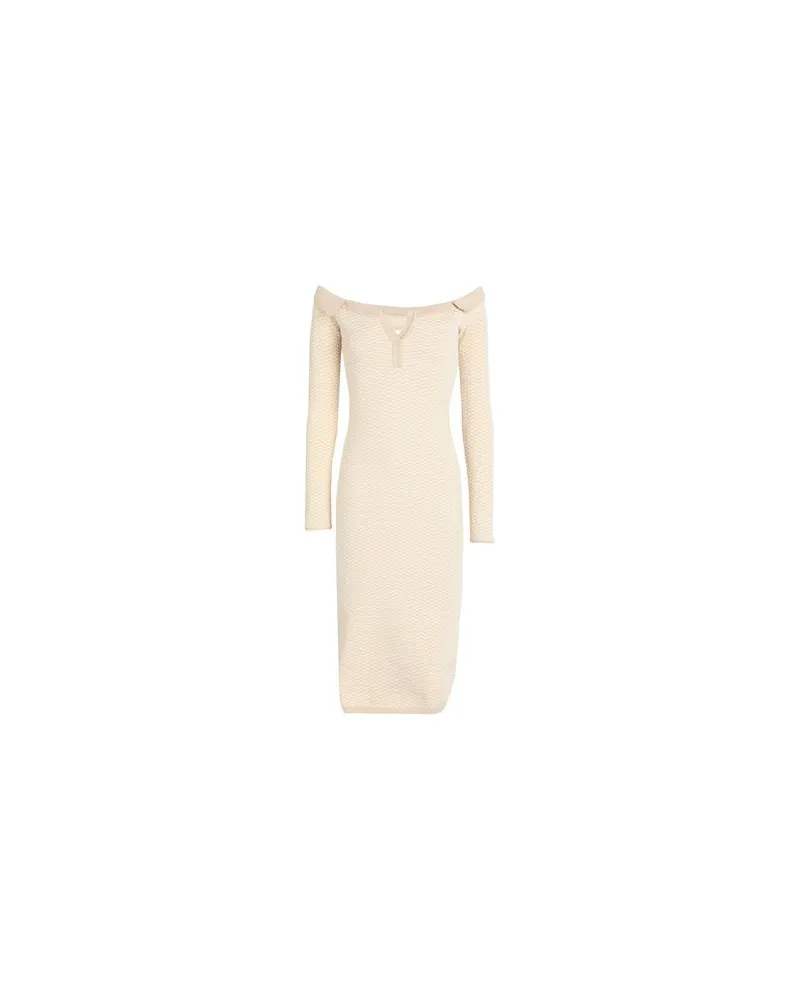 Jacquemus KLEIDER - Midi-Kleiderauf YOOX.COM Beige