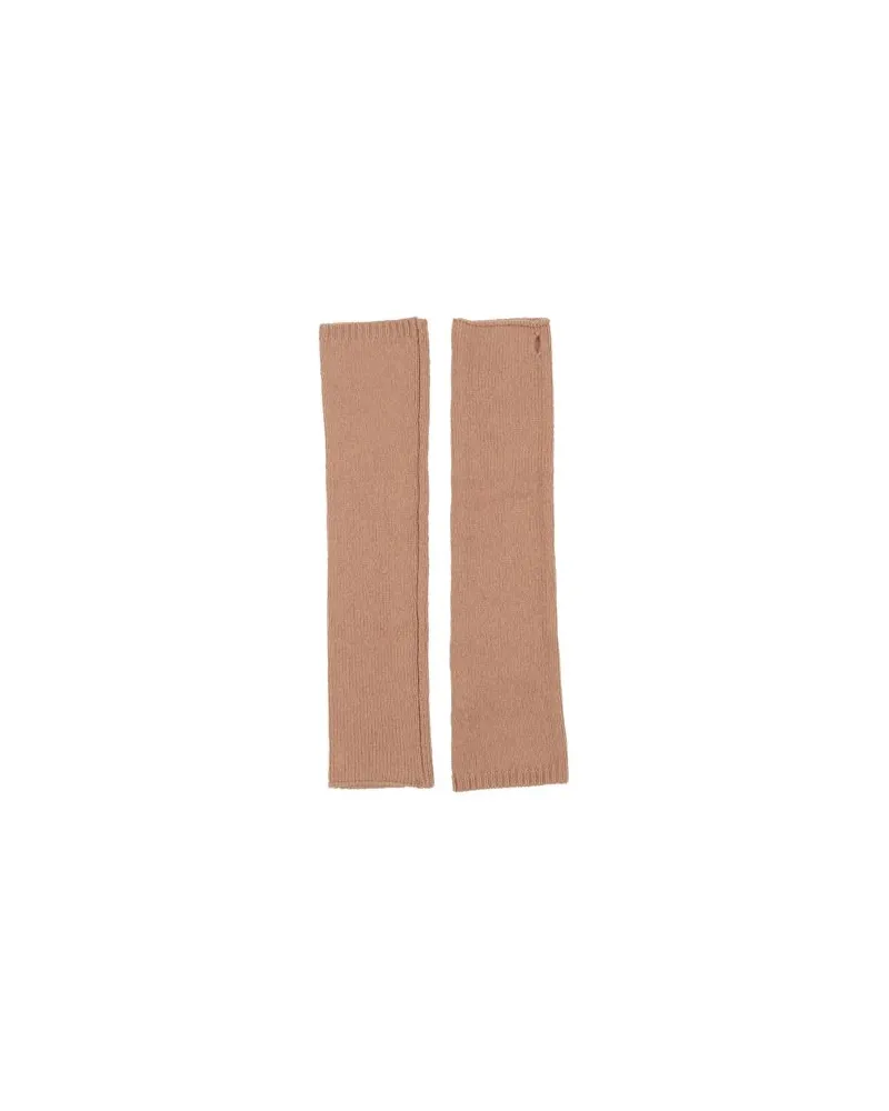 Federica Tosi ACCESSOIRES - Handschuheauf YOOX.COM Kamel