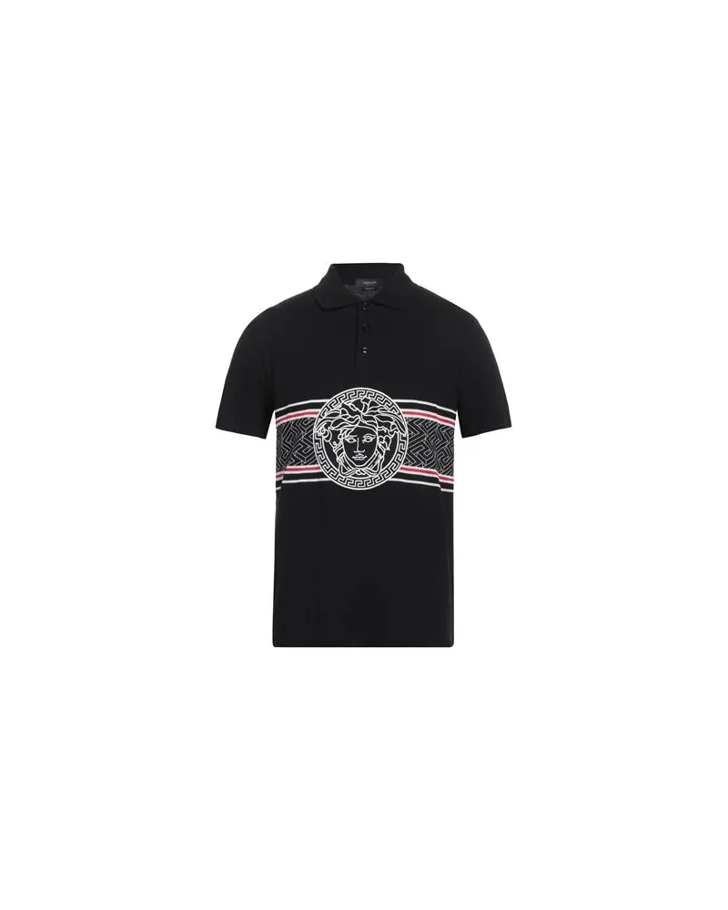 Versace TOPS - Poloshirtsauf YOOX.COM Schwarz