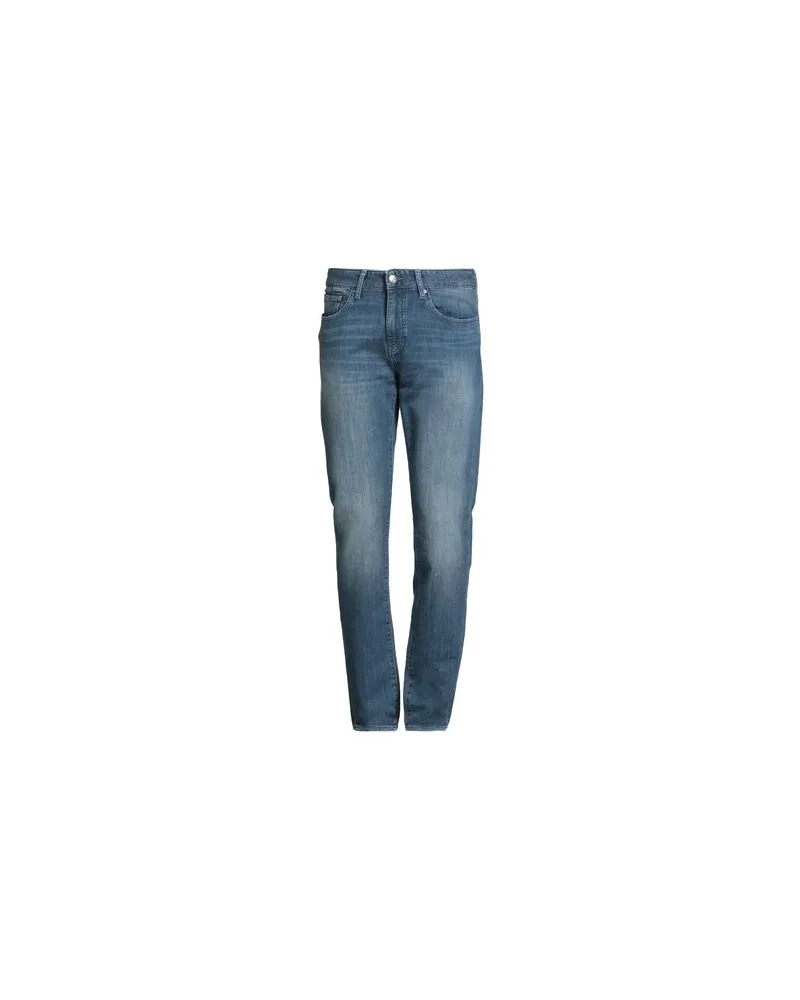 Armani Exchange HOSEN & RÖCKE - Jeanshosenauf YOOX.COM Blau