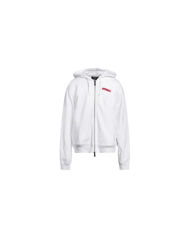 Dsquared2 TOPS - Sweatshirtsauf YOOX.COM Weiß