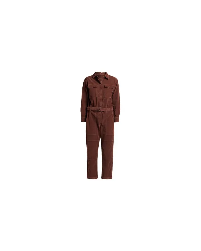 Brunello Cucinelli OVERALLS - Jumpsuitsauf YOOX.COM Braun