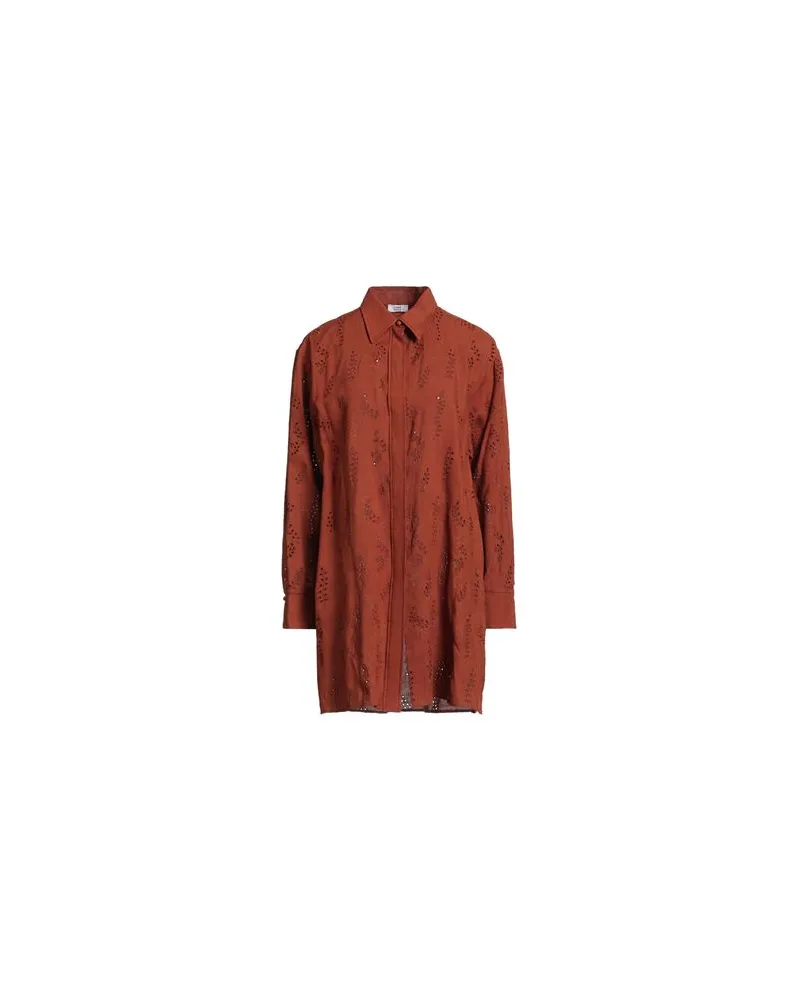 Chloé KLEIDER - Mini-Kleiderauf YOOX.COM Rostrot