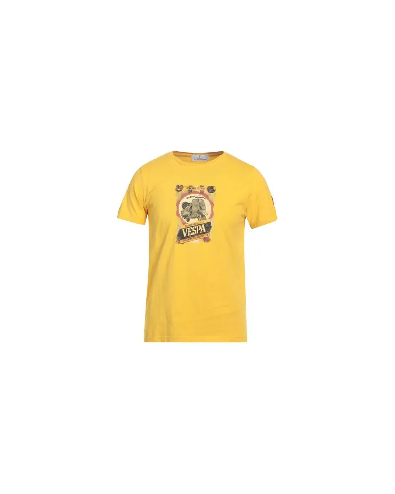 Cooperativa Pescatori Posillipo TOPS - T-shirtsauf YOOX.COM Gelb