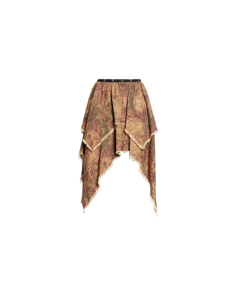 R13 HOSEN & RÖCKE - Midi-Röckeauf YOOX.COM Antikrosa