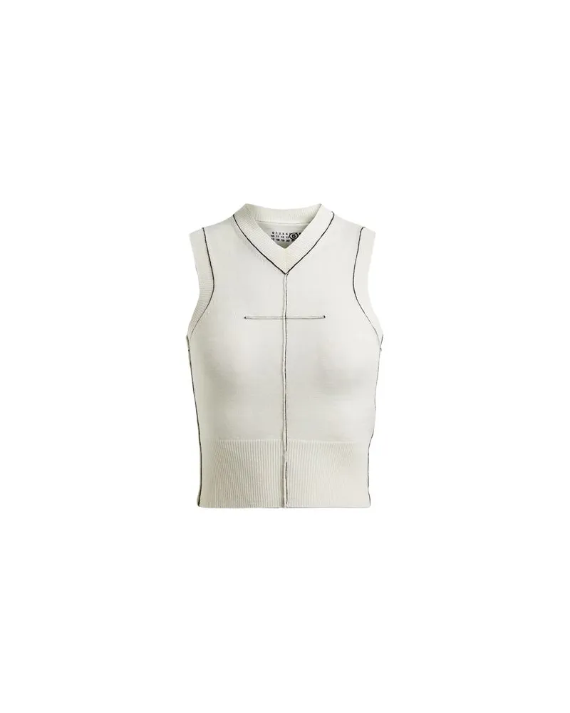 Maison Margiela STRICKWAREN - Pulloverauf YOOX.COM Taubenblau