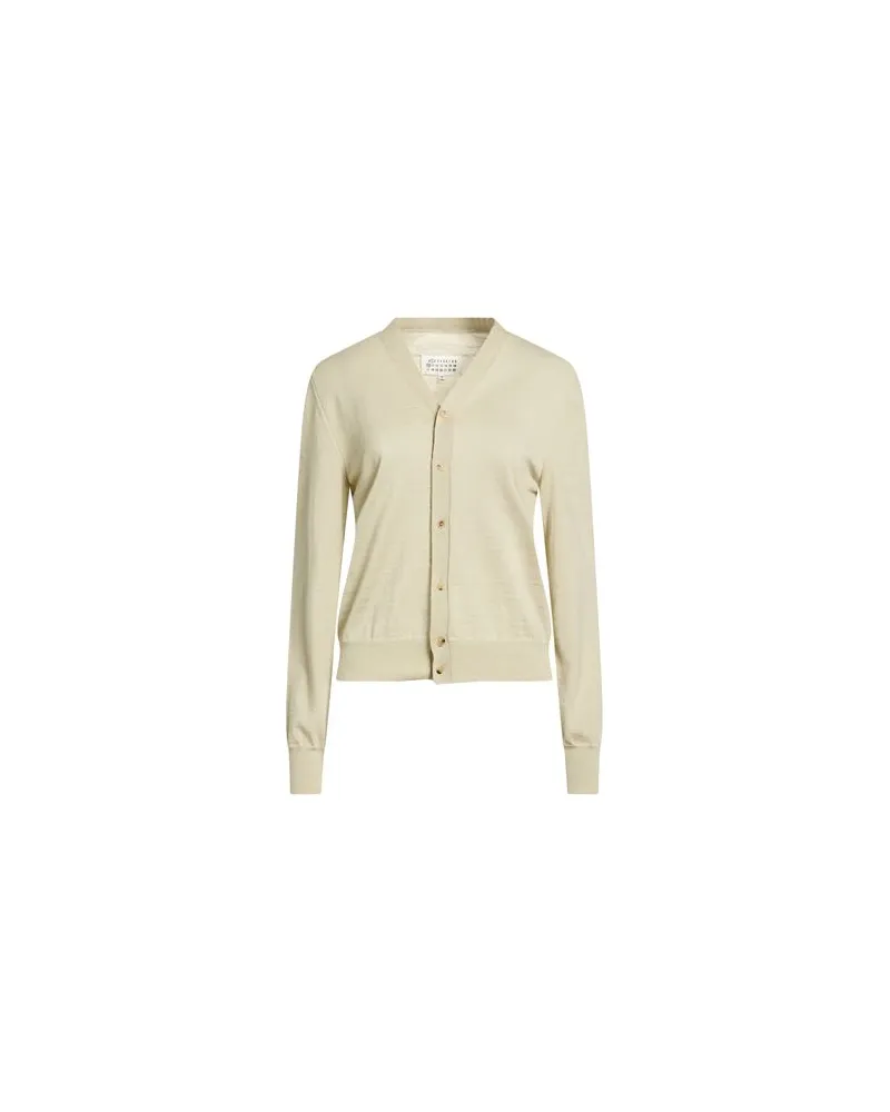 Maison Margiela STRICKWAREN - Strickjackenauf YOOX.COM Salbeigrün