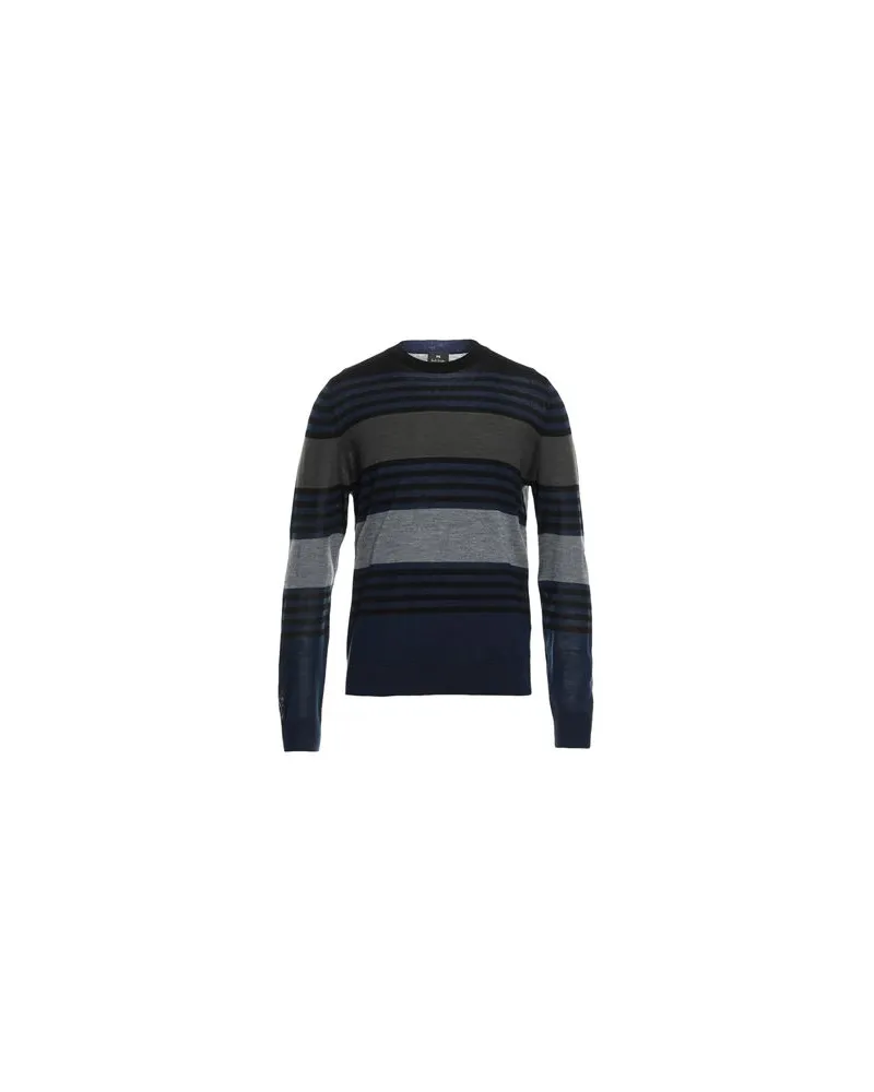 Paul Smith MENS PULLOVER CREW NECK  - STRICKWAREN - Pulloverauf YOOX.COM Blau