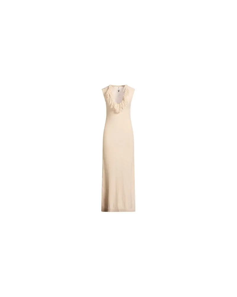 Liviana Conti KLEIDER - Maxi-Kleiderauf YOOX.COM Beige