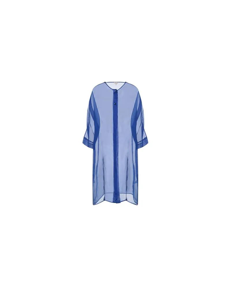 Her Shirt Her Dress JACKEN & MÄNTEL - Jacken, Mäntel & Trenchcoatsauf YOOX.COM Königsblau