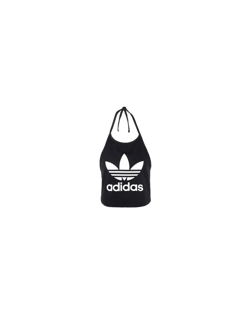 adidas TREFOIL TANK   - TOPS - Topsauf YOOX.COM Schwarz