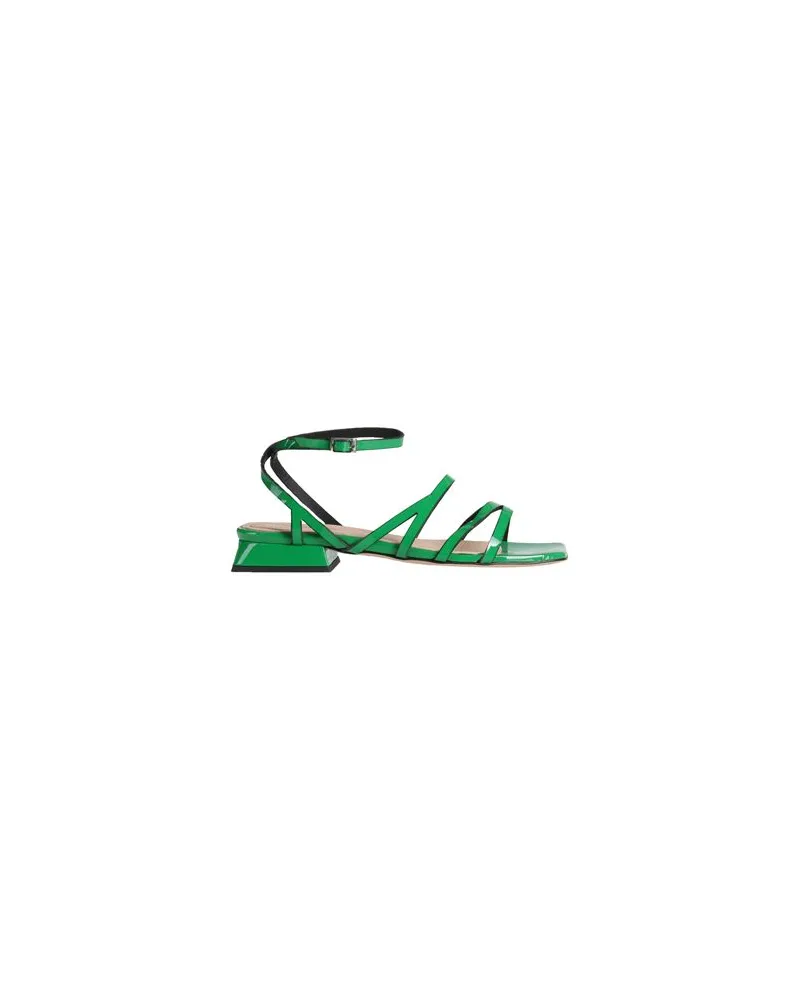 Luciano Padovan SCHUHE - Sandalenauf YOOX.COM Grün