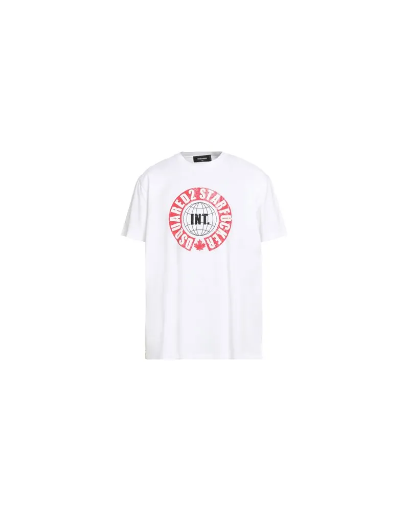 Dsquared2 TOPS - T-shirtsauf YOOX.COM Weiß