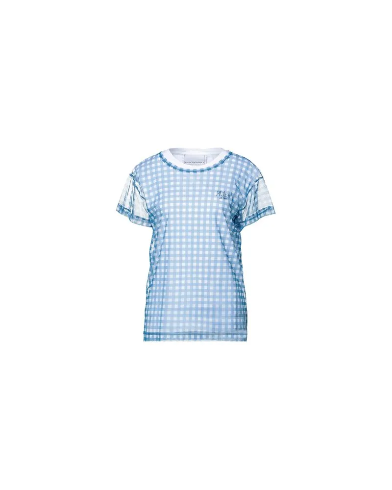 Philosophy Di Lorenzo Serafini TOPS - T-shirtsauf YOOX.COM Blau