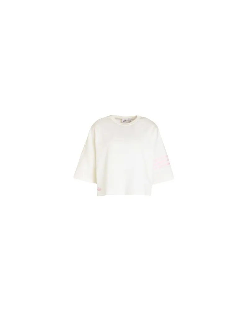 adidas NEUCL TEE  - TOPS - T-shirtsauf YOOX.COM Elfenbein