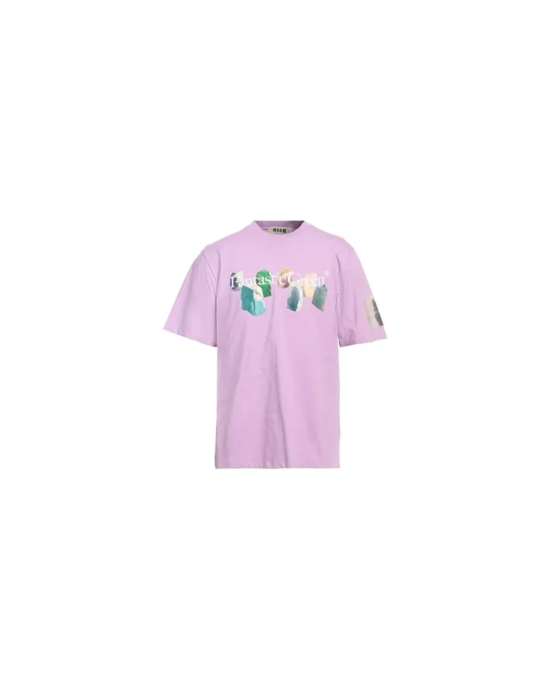 MSGM FANTASTIC GREEN X DUCCIO MARIA GAMBI - TOPS - T-shirtsauf YOOX.COM Lila