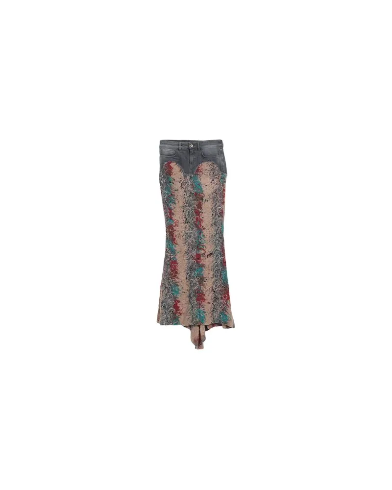 VITELLI HOSEN & RÖCKE - Maxi-Röckeauf YOOX.COM Grau