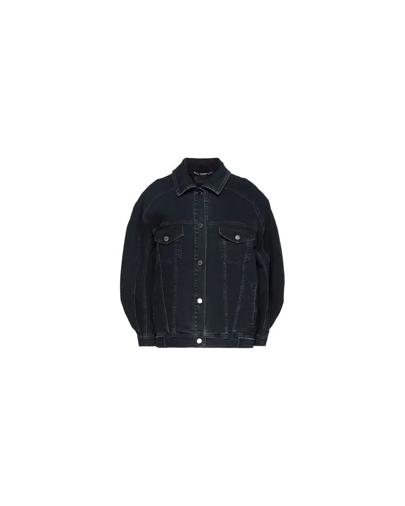 Alberta Ferretti ATHLEISURE - JACKEN & MÄNTEL - Jeansjacken/Mäntelauf YOOX.COM Blau