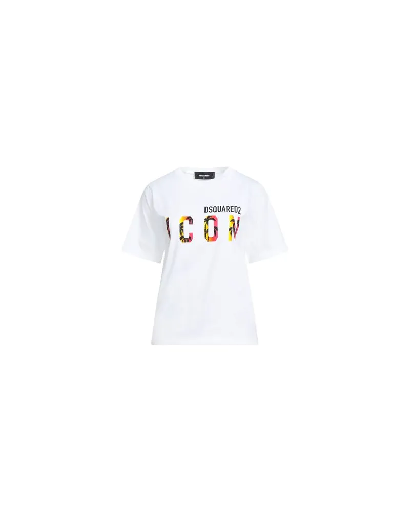 Dsquared2 TOPS - T-shirtsauf YOOX.COM Weiß